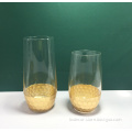 stemless wine glass champagne flute glasses